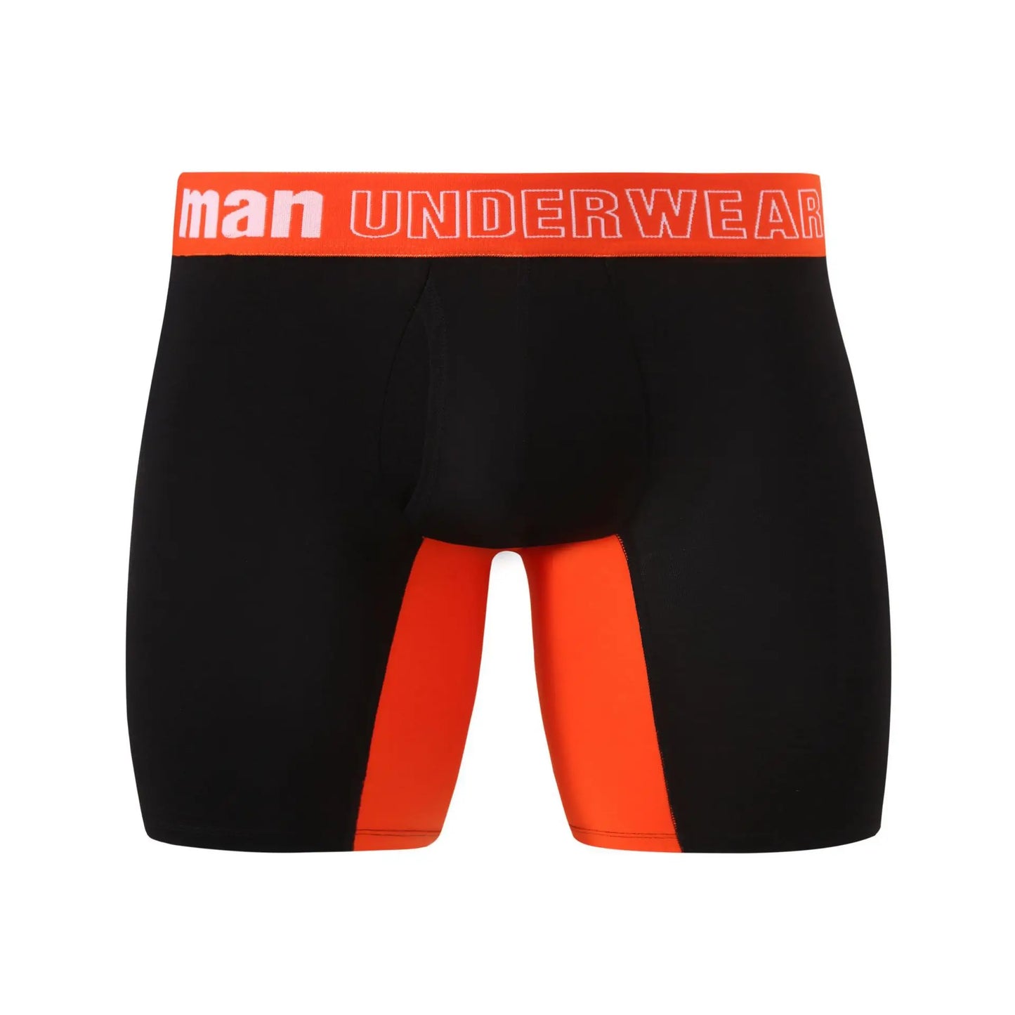 Men's Mid Waist Bamboo Fiber Plus Size Boxer Shorts