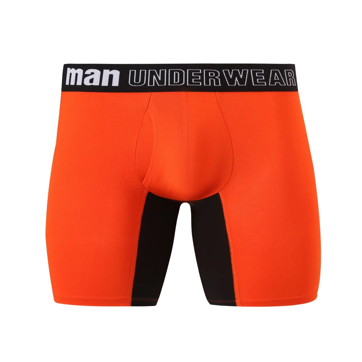 Men's Mid Waist Bamboo Fiber Plus Size Boxer Shorts