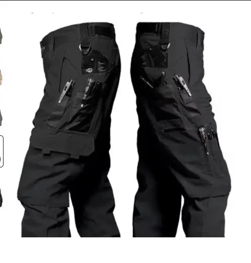 Men's Tactical Outdoor Waterproof Multi-pocket Cargo Trousers