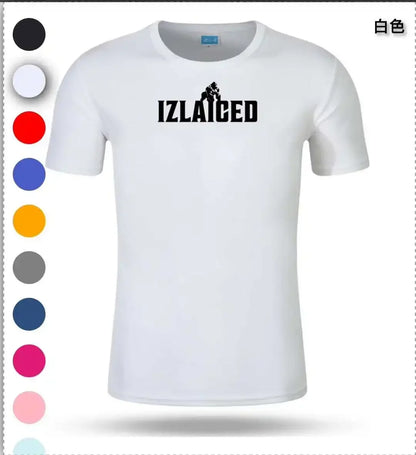 Men's Quick-drying Breathable Short Sleeve Gym Workout T-Shirt