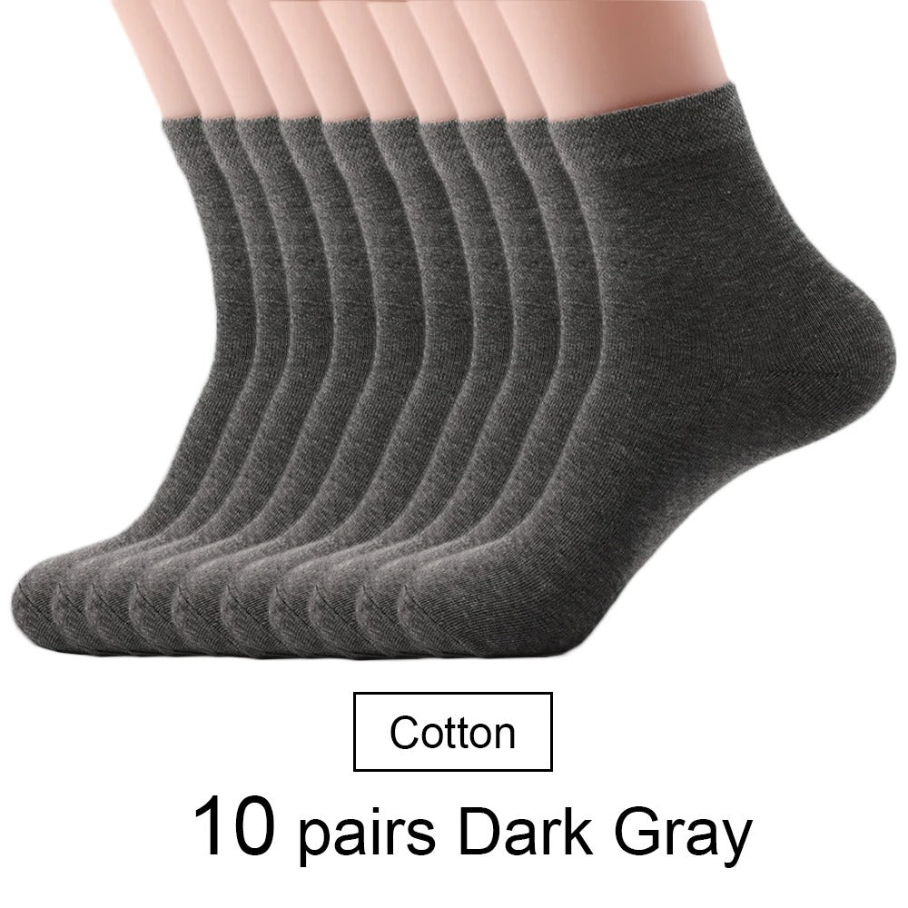 10 Pair Cotton Socks