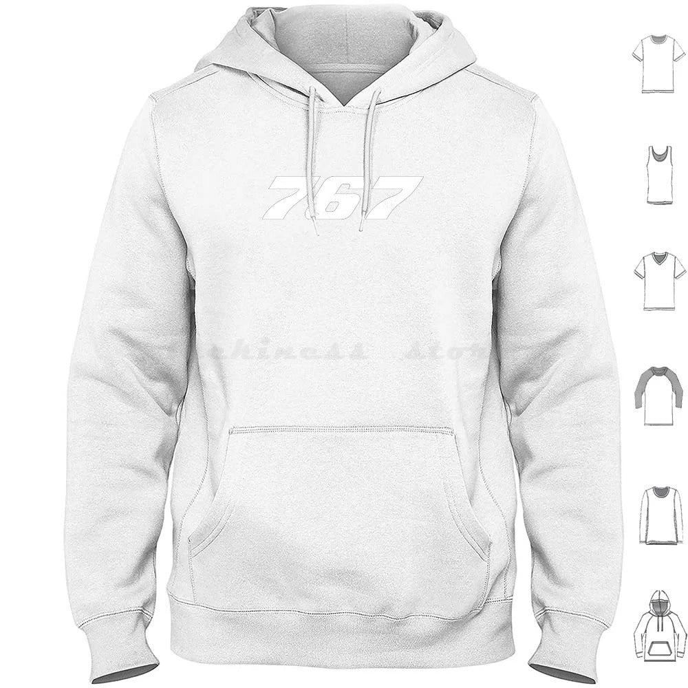 Light Grey 767 Hoodie