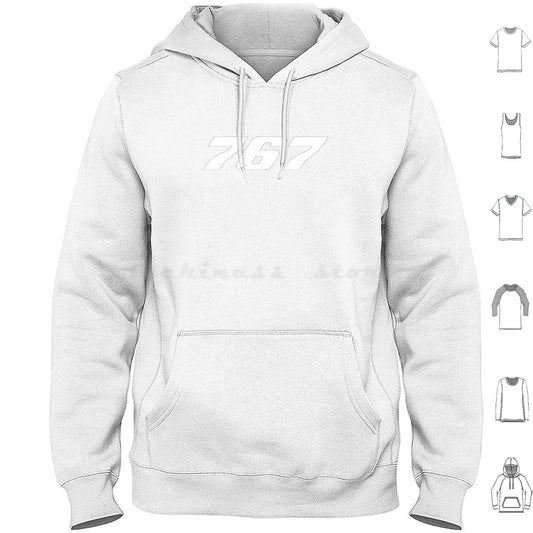 Light Grey 767 Hoodie