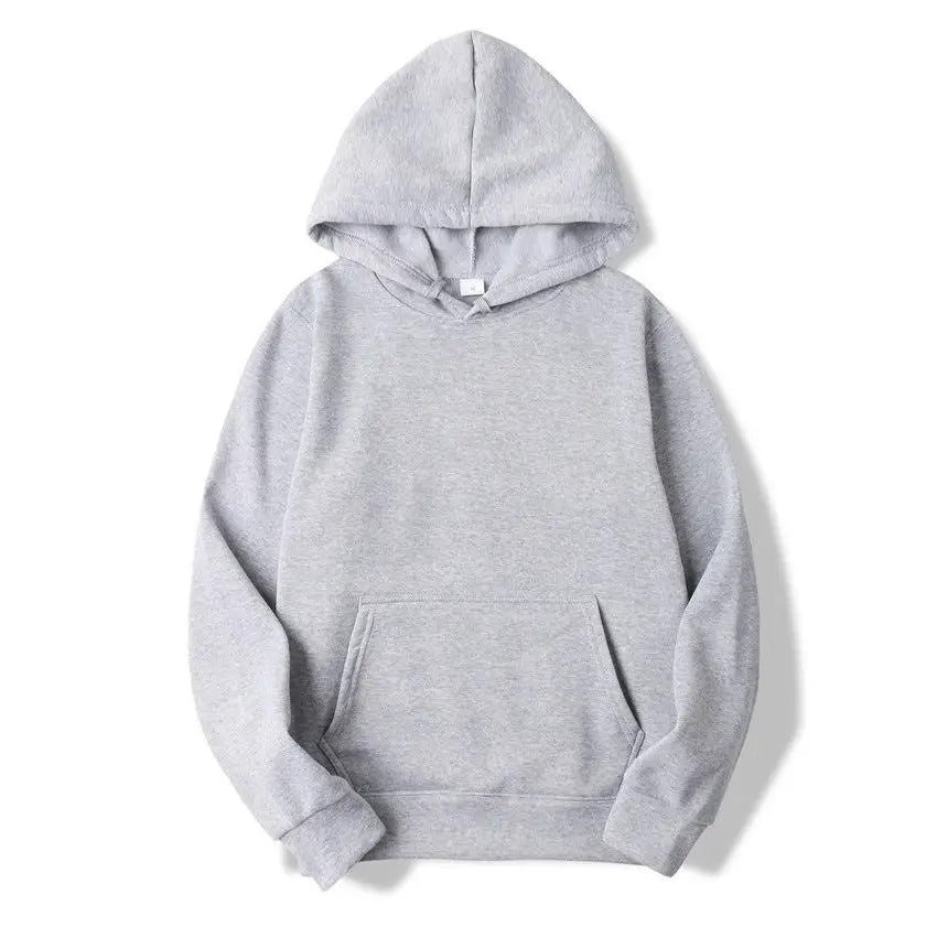 Plain Grey Hoodie