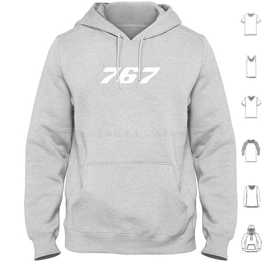 Dark Grey 767 Hoodie